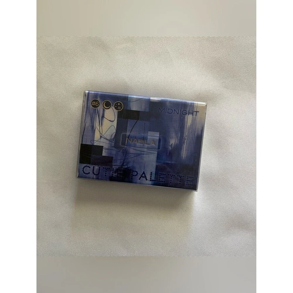 NABLA Cutie Midnight Blue Vegan 6 Pan Eyeshadow Palette Full Size NWT